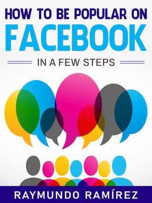 cover image of HOW TO BE POPULAR ON FACEBOOK